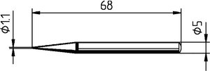 Grot lutowniczy Ersa 0032BD 0032BD/SB 1 szt.