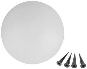 Lampa dekoracyjna, solarna Müller-Licht tint Calluna Solar 25 cm, white+color 404072 0.5 W RGBW