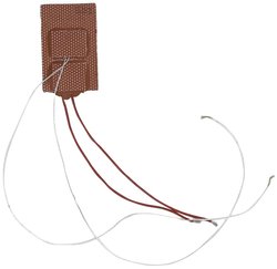 Grzałka silikonowa wzmocniona włóknem szklanym, 12V AC/DC, 20W +/-10%, 31x50MM Folia grzewcza Thermo TECH 3316118, 20 W, IPX7, (D x S) 31 mm x 50 mm