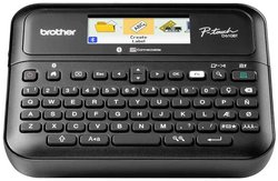 Urządzenie do etykietowania w miejscu pracy ze złączem USB/Bluetooth® Drukarka etykiet Brother PTD610BTVPRG1, Przystosowana do taśmy: TZe