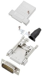 Zestaw listew męskich D-Sub encitech DTSL15-LJSRG-T-HDP26-W-K 6355-8041-02, rzędy: 3, styki: 26, 180 °, 1 szt.