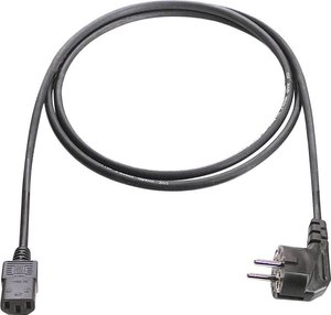 kabel AS Schwabe 70871, 2.00 m, czarny