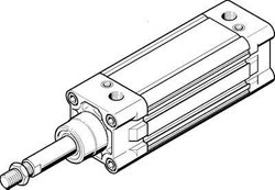 Siłownik standardowy FESTO DNC-63-200-PPV-A 163408, Długość skoku: 200 mm