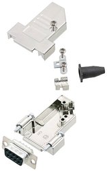 Zestaw listew żeńskich D-Sub encitech DTSL09-SJSRG-S-DBS-K 6355-0090-11, rzędy: 2, styki: 9, 45 °, 1 szt.