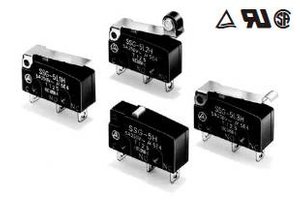 Mikroprzełącznik Omron SSG-5L2H, 1 zestyk przełączny, 1 x wł/(wł), 14 V/DC, 5 A, 1 szt.