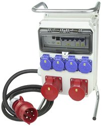 Tablica rozdzielcza PCE 9134175, 400V, 16A, IP54