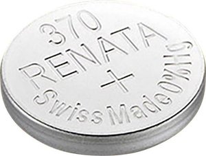 Bateria guzikowa, srebrowo-tlenkowa Renata 370, 1,5V, 40 mAh