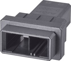 Obudowa złącza pin męskiego na kabel TE Connectivity D-3200S 1-179552-3, wire-to-wire, piny: 3, 12 A, 1 szt.