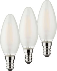 Żarówka LED Müller-Licht 400292 E14 4 W = 40 W 470 lm ciepła biel 3 szt.