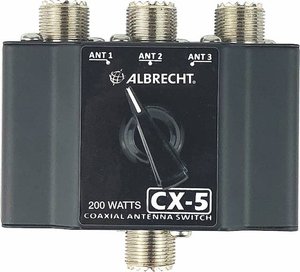 Przełącznik antenowy Albrecht CX-5 3-Wege Antennenschalter 7402