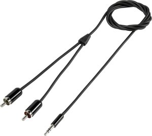 SpeaKa Professional kabel przyłączeniowy jack 3,5 mm/cinch SuperSoft biały 0,8 m Kabel Cinch / Jack SpeaKa Professional SP-7870480 oplot SuperSoft 0.80 m