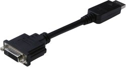 Przejściówka, adapter DisplayPort, DVI Digitus AK-340409-001-S, [1x złącze męskie DisplayPort - 1x złącze żeńskie DVI 29-pin]