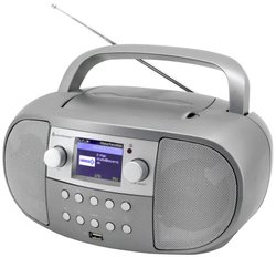 Radio internetowe soundmaster SCD7600TI DAB+, UKW, Internet zawiera głośnik, funkcja budzika, z pilotem czarny
