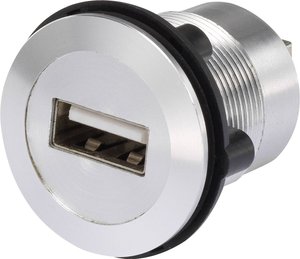 Gniazdo USB 2.0 do zabudowy TRU COMPONENTS USB-02, 1 szt.