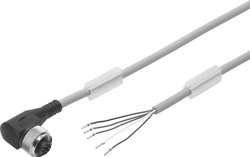 Kabel połączeniowy czujnika/aktuatora FESTO NEBU-M12W5-K-2.5-LE5 567843, piny: 5, 2.50 m, 1 szt.