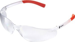 TOOLCRAFT  TO-5343213 Okulary ochronne  przejrzysty, pomarańczowy EN 166 DIN 166