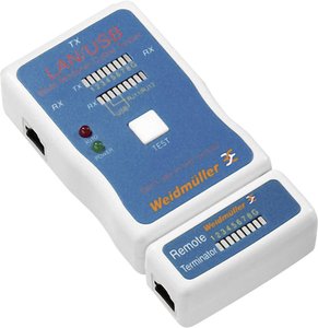 Tester ciągłości do kabli do transmisji danych Weidmüller LAN USB TESTER 9205400000