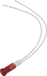 Standardowa lampa sygnałowa z żarówką TRU COMPONENTS 1524024 9.50 mm 230 - 230 V czerwony 1 szt.