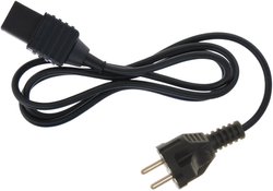 Przewród gumowy z wtykiem z uziemieniem Metrel 20993442  Kompatybilność MI 3101, MI 3105, MI 3102, MI 3100, MI 3002, MI 3122, MI 3121, MI 3123, MI 3321, MI 3309, MI 3311, Tester instalacji MI 3125B