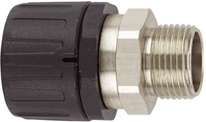 Dławica wężowa HellermannTyton HelaGuard HG16-SM-M16, O 11,8 mm, czarna