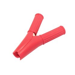 Miniaturowy zacisk do baterii Mueller Electric BU-46C-2L BU-46C-2L Maksymalny zakres zacisku: 29 mm Długość: 74 mm czerwony, miedziany 1 szt.