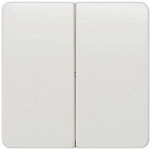 Profil DELTA, biały tytanowy rocker, 65x 65mm do przełącznika szeregowego/podwójnego. Siemens Osprzęt elektroinstalacyjny 2 x    biały 5TG7805