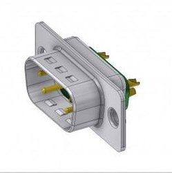 Złącze D-Sub, hybrydowe Deltron Connectors DTS 5W1 PZ, styki: 5, 180 °, 1 szt.