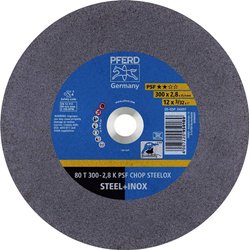 Tarcza tnąca prosta PFERD 80 T 300-2,8 K PSF CHOP STEELOX/25,4 66323075 300 mm 20 szt.