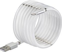 Kabel USB Renkforce, USB 2.0, Złącze męskie USB-C®, Złącze męskie Lightning, 2.00 m