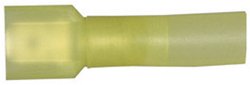 Końcówka kablowa z osłoną termokurczliwą, całkowicie izolowana Końcówka kablowa Vogt izol. żół. 4 - 6 mm2