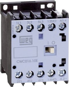 Stycznik WEG CWC07-01-30D24 12487297, 3 styki, 230 V/AC, 7 A, 1 szt.