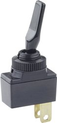 Przełącznik samochodowy TRU COMPONENTS TC-R13-18BS-SQ 1587840, 1 x wył/wł, 12 V/DC, 10 A