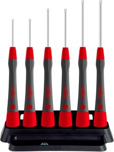 Zestaw wkrętaków 6 sz., Wiha PicoFinish® TORX® z uchwytem (42996) Zestaw wkrętaków Wiha  42996  6 szt. TORX