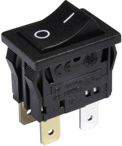 Przełącznik interBär 3634-201.22, 250 V/AC, 10 A, 1 x wył/wł, zatrzask, 1 szt.