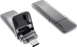 Szybka pamięć Xlyne USB-C 3.2128 GB Pendrive USB Xlyne 7612800, 1 szt.