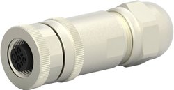 Złącze niekonfekcjonowane czujnika/aktuatora TE Connectivity T4110011051-000, piny: 5, 1 szt.