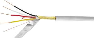 Kabel telefoniczny VOKA Kabelwerk JYSTY 4x2x0,8 JYSTY4X2X08, 300 V, 8 x 8.70 mm, 100 m