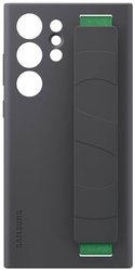 Samsung Silicone Grip Case S23-Serie Futerał backcase Samsung Galaxy S23 Ultra czarny Odporny na wstrząsy