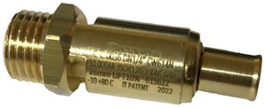 Uniwersalny zawór bezpieczeństwa 1/4 cala 10 bar Zawór bezpieczeństwa   4101064  10 mm 1 szt.