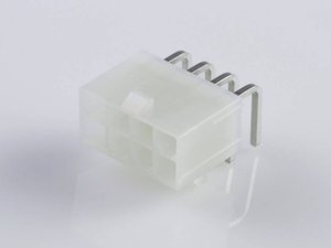 Listwa kołkowa, żeńska, do wbudowania, standardowa Molex MOL Power & Signal Sol. 39301080, piny: 8, 13 A, 1 szt.