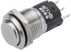 EAO 82-4161.1000 Seria 82 Przycisk Chwilowy 16 mm Wpuszczany/podnoszony Przycisk eao 82-4161.1000, 16.20 mm, 1 szt.