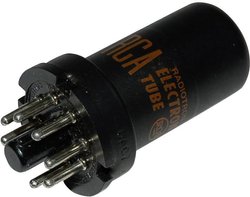 Lampa elektronowa 6 A C 7  6 A C 7 Ilość biegunów 8 Trzonek Oktal Opis: Lampa elektronowa złożona