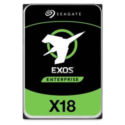 Seagate Exos X18 10 TB  Dysk twardy wewnętrzny, 3,5'' (8,9 cm) SATA III ST10000NM018G Opakowanie zastępcze