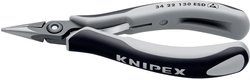 Szczypce płaskie, okrągłe Knipex 34 22 130 ESD, 135 mm, ESD