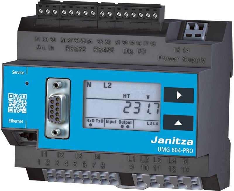 アオモジ　/ 604 Analizator jakości napięcia UMG 604-PRO Janitza UMG 604-PRO