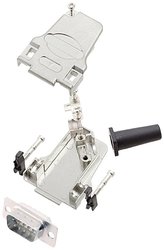 Zestaw listew męskich D-Sub encitech D45ZF09-DMP-W-K 6355-8047-01, rzędy: 2, styki: 9, 45 °, 1 szt.