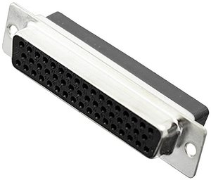 Listwa żeńska D-Sub encitech DBC50-SS 2101-0190-15, rzędy: 3, styki: 50, 180 °, 1 szt.