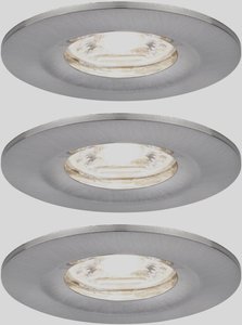 Oświetlenie wewnętrzne LED Paulmann EBL Nova mini Coin 94301 Zestaw 3-elementowy 4 W