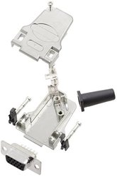 Zestaw listew żeńskich D-Sub TRU COMPONENTS TCD45ZF09HDS15K 7709540, rzędy: 3, styki: 15, 45 °, 1 szt.