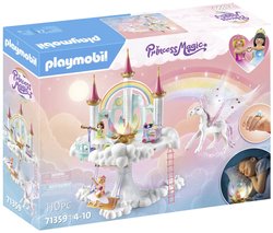 Niebiański tęczowy zamek Playmobil Princess Magic 71359, 1 szt.
